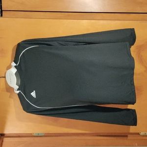 ✨Adidas men's size large long sleeve black shirt